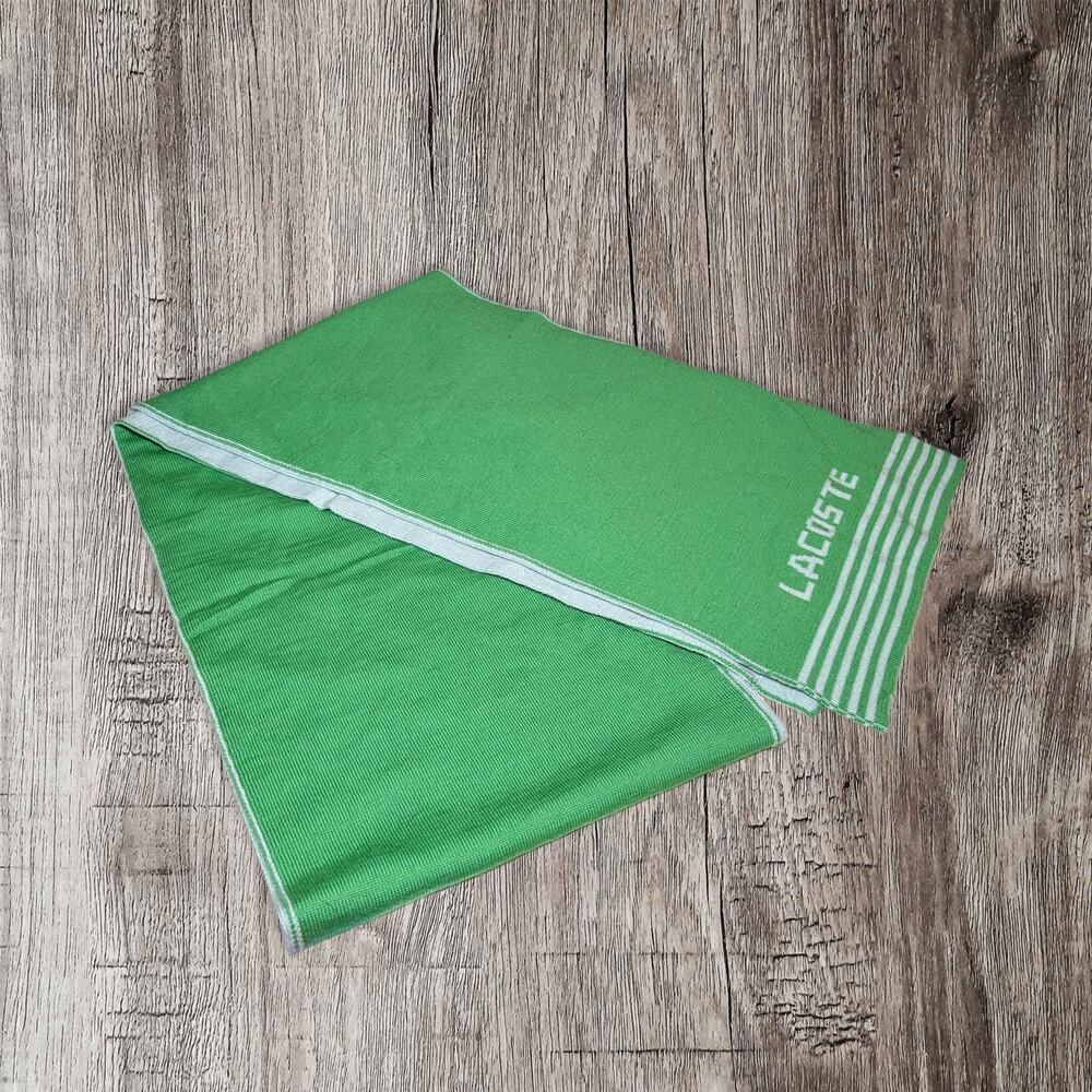 Lacoste green scarf great condition